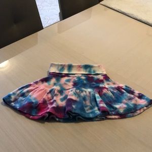 Lucy tie-dye skirt. Size 5